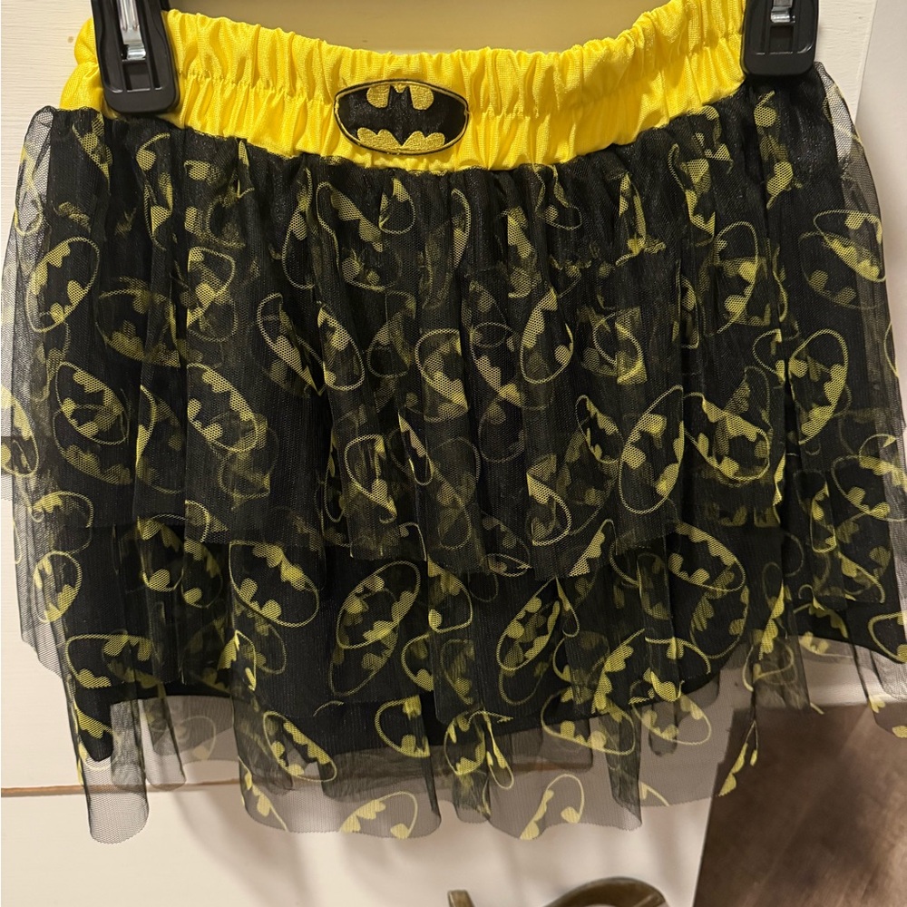 Undergirl Black and Yellow Batman Tulle Skirt